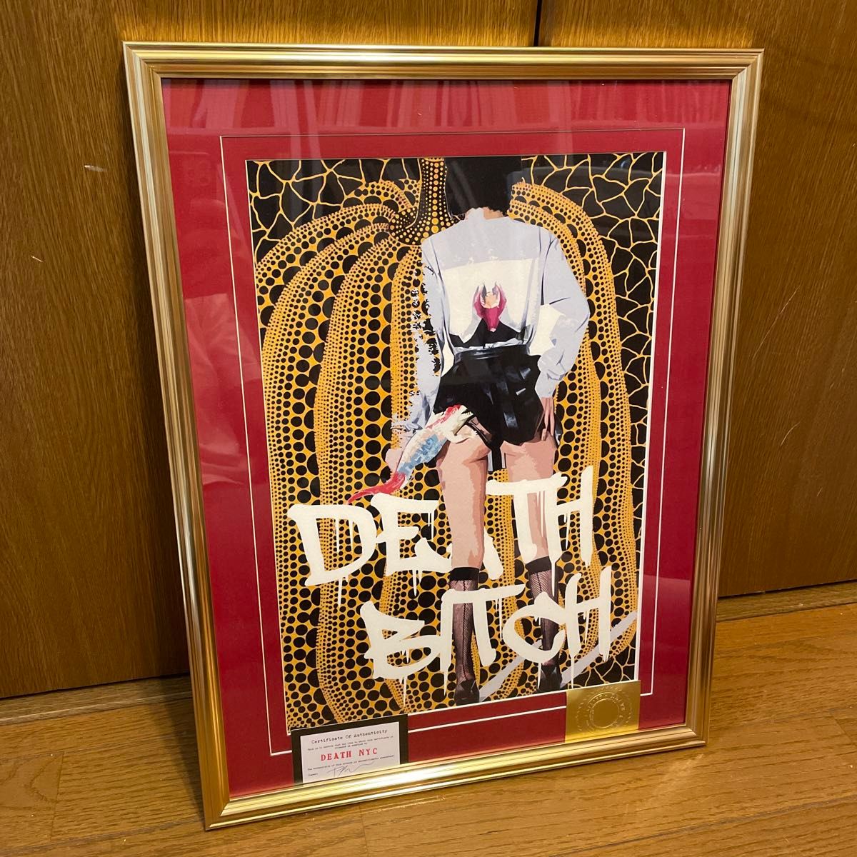 世界限定100枚 DEATH NYC アート ポスター ev02 世界限定100枚 DEATH