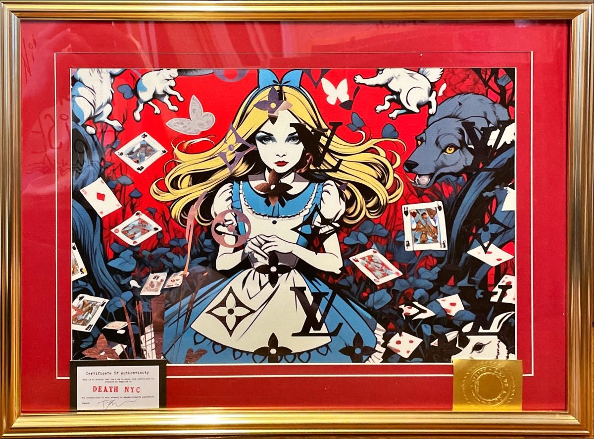 DEATH NYC 世界限定100枚 アート ポスター DB6 10枚セット】世界