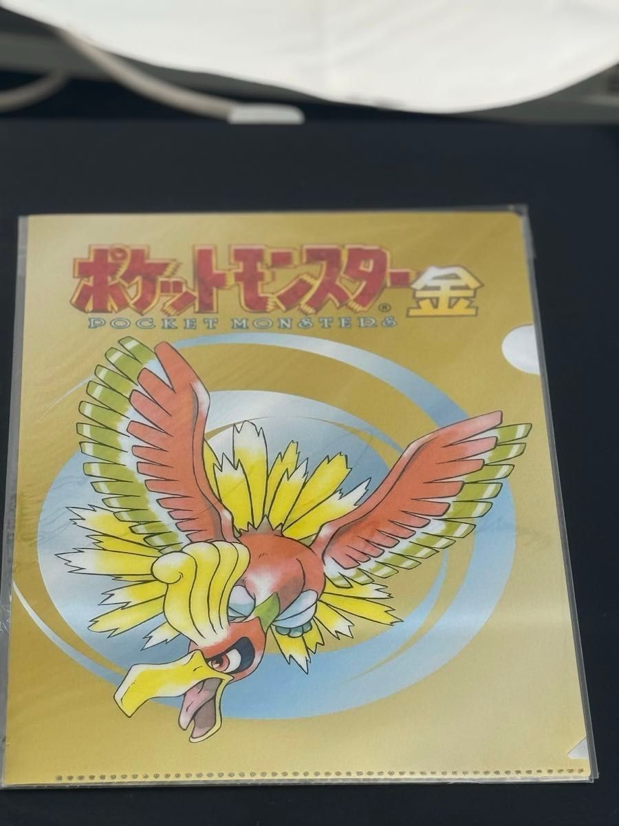 ポケモンセンター 限定 A4クリアファイル2枚セット 金銀 25周年記念