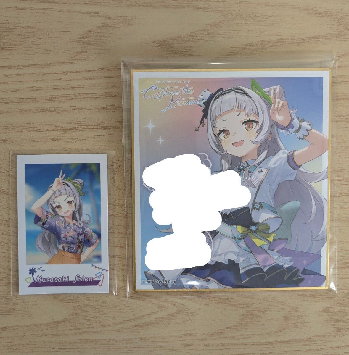 紫咲シオンホロライブexpo エキスポ 5th fes チェキ風カード