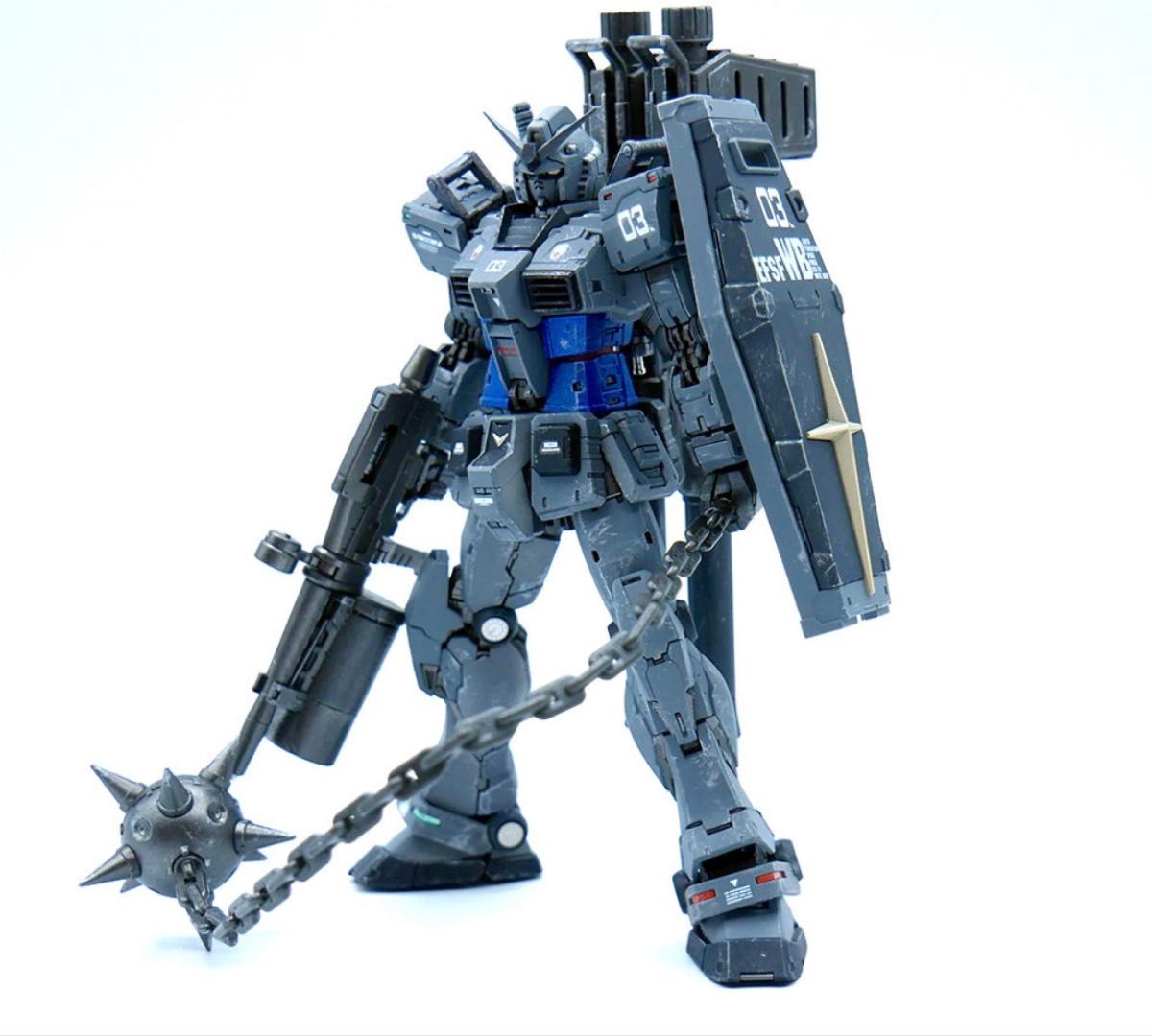 RG RX-78-2 ガンダムver2.0 その他セット 全塗装 ガンプラ「RG 1/144 RX-