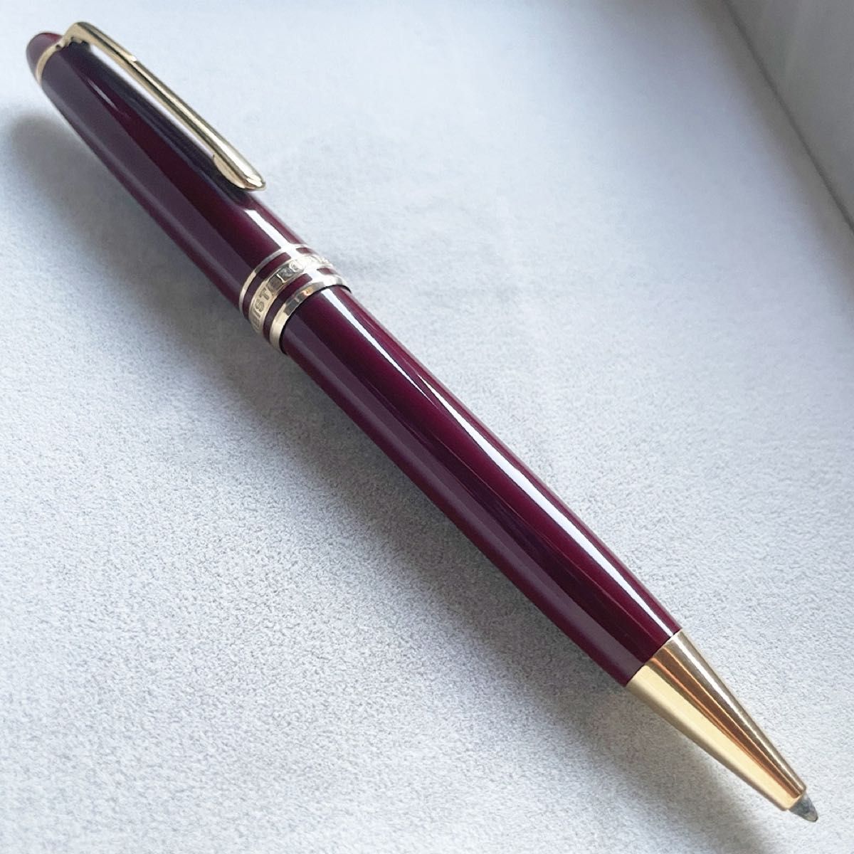 美品 希少ボルドーカラー モンブラン マイスターシュテュック