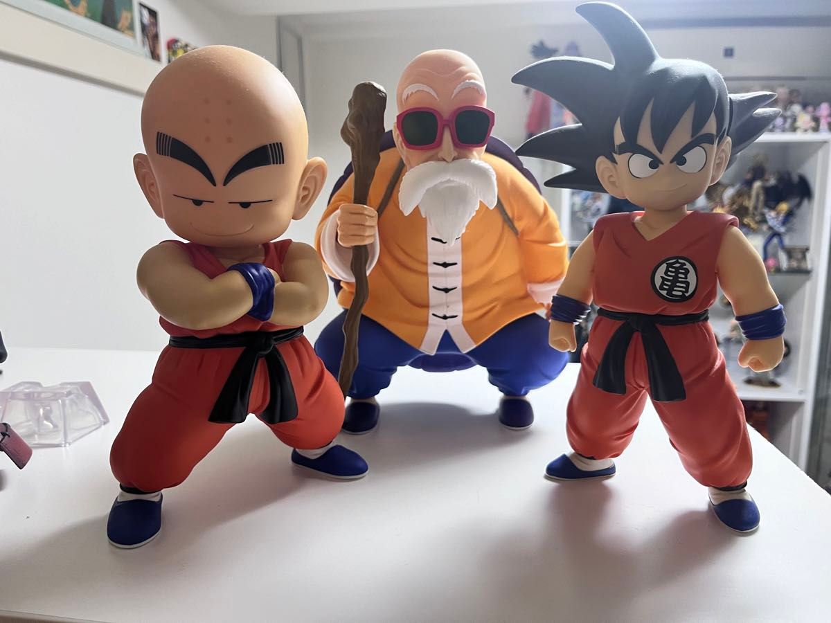 ドラゴンボール ソフビ フィギュア 悟空 クリリン 亀仙人セット