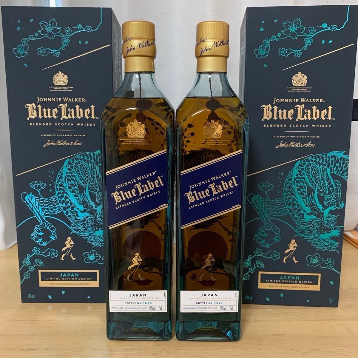 ジョニーウォーカー ブルーラベル 日本限定デザイン 750ml 40