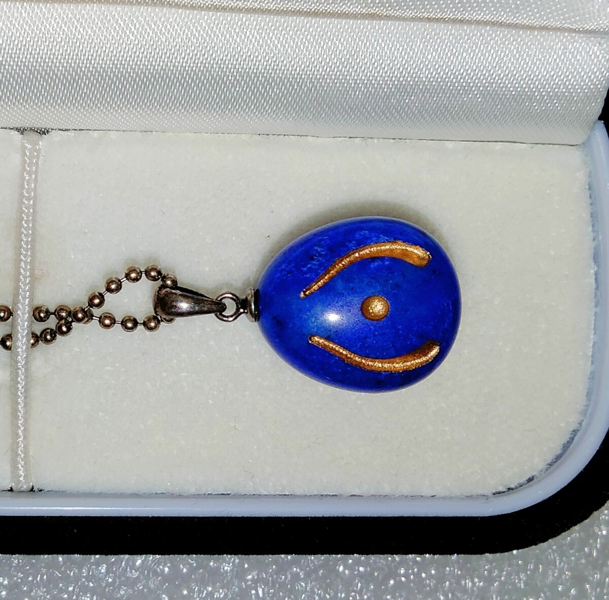 天空の城ラピュタ 飛行石 ネックレス ラピスラズリ @NIBARIKI 天空の城