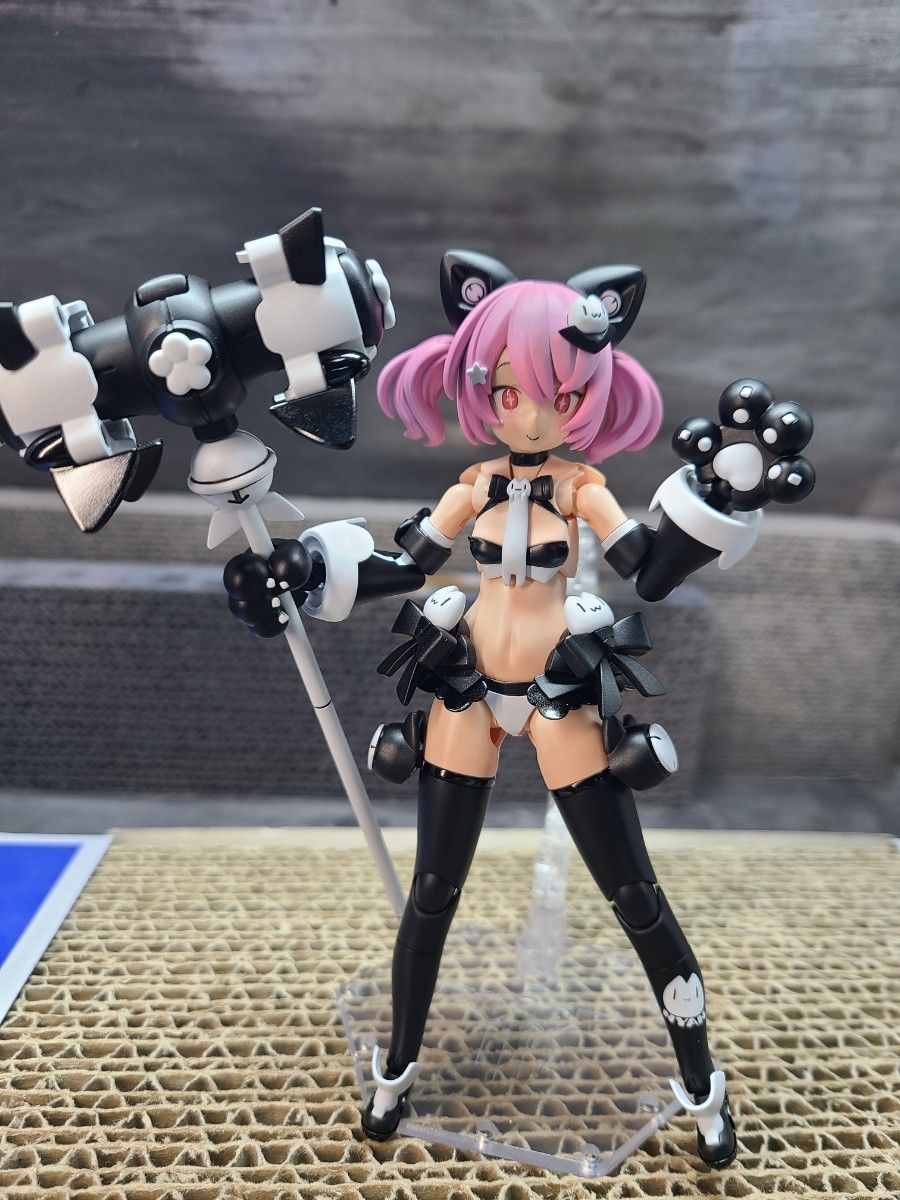 コトブキヤ メガミデバイス PUNI MOFU (プニモフ) マオ 全塗装 完成品