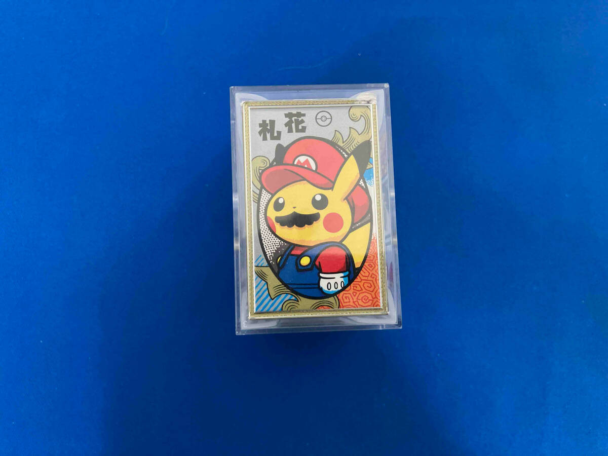 ポケモン 花札 マリオピカチュウ 開封済み ポケモン 花札 マリオ