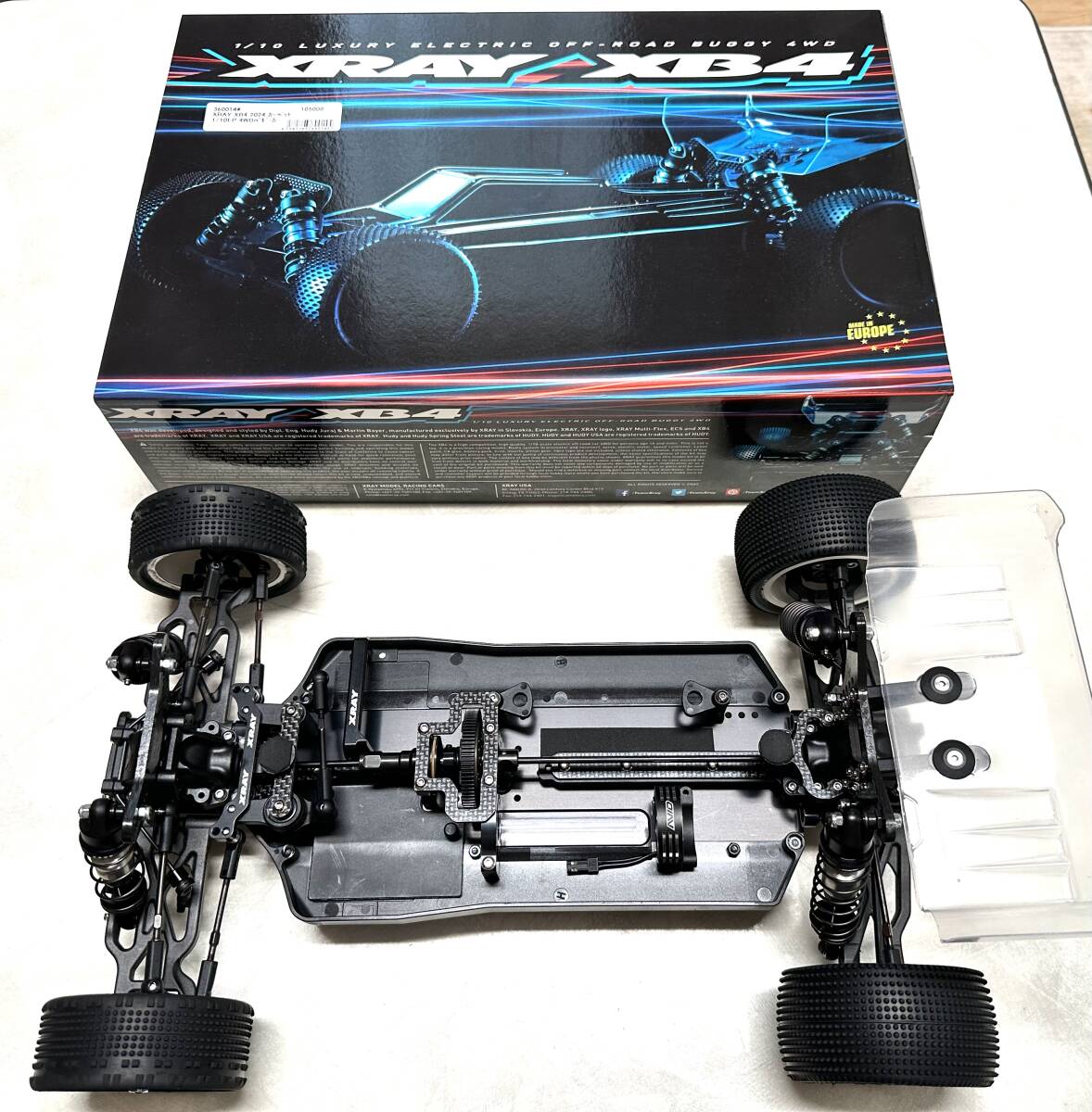 M*2様 XRAY XB4 2024 カーペット S2 - XRAY XB4 2024 Body