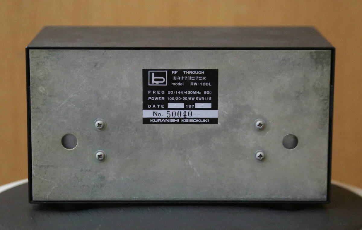 クラニシ SWR＆パワーメーター クラニシ SWR&パワーメーター RW