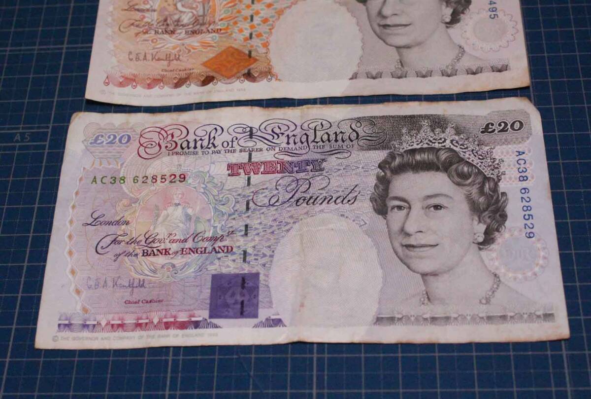 旧イギリスポンド紙幣 10ポンド 14枚 【公式通販】