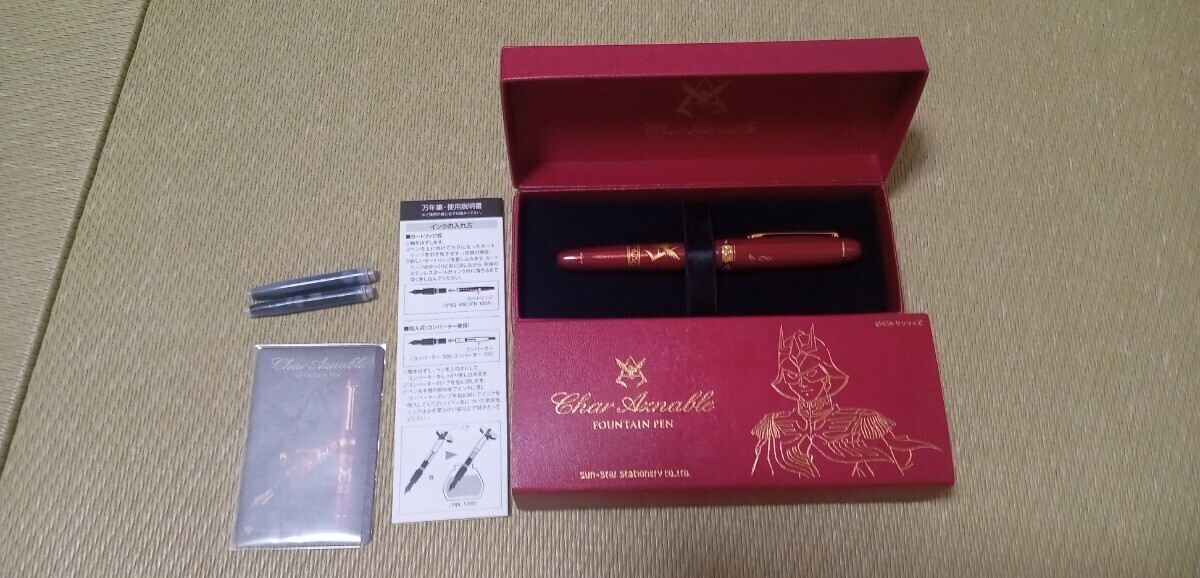 新品】【未使用品】【匿名配送】シャア専用 シャアの万年筆｜Yahoo