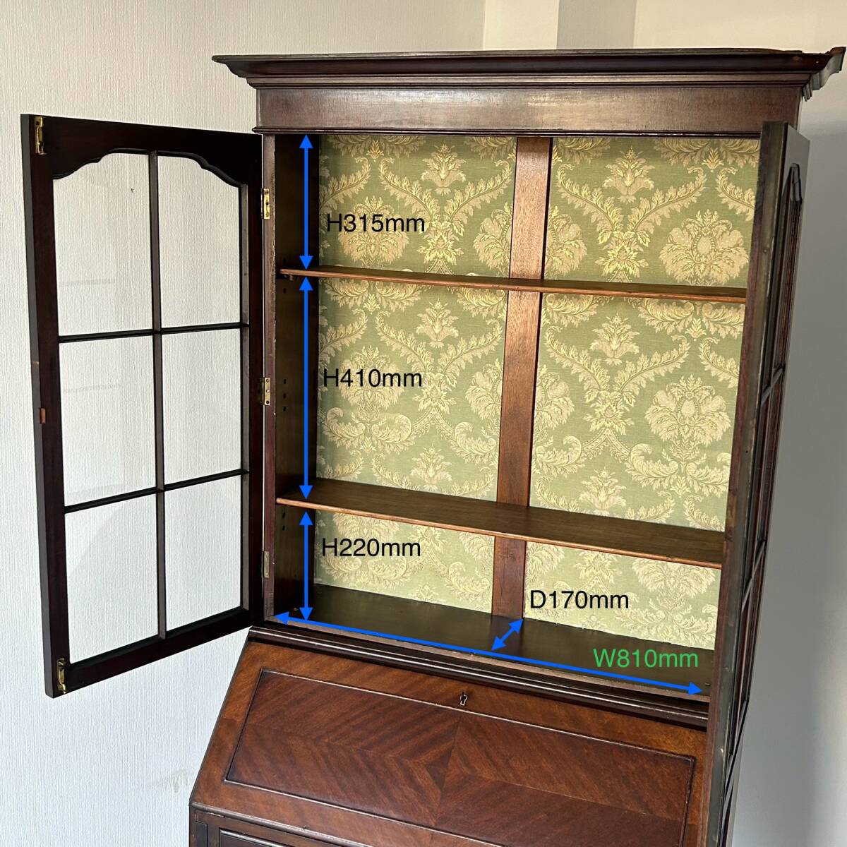 イギリス アンティーク家具 ビューローブックケース 1930年頃 881A