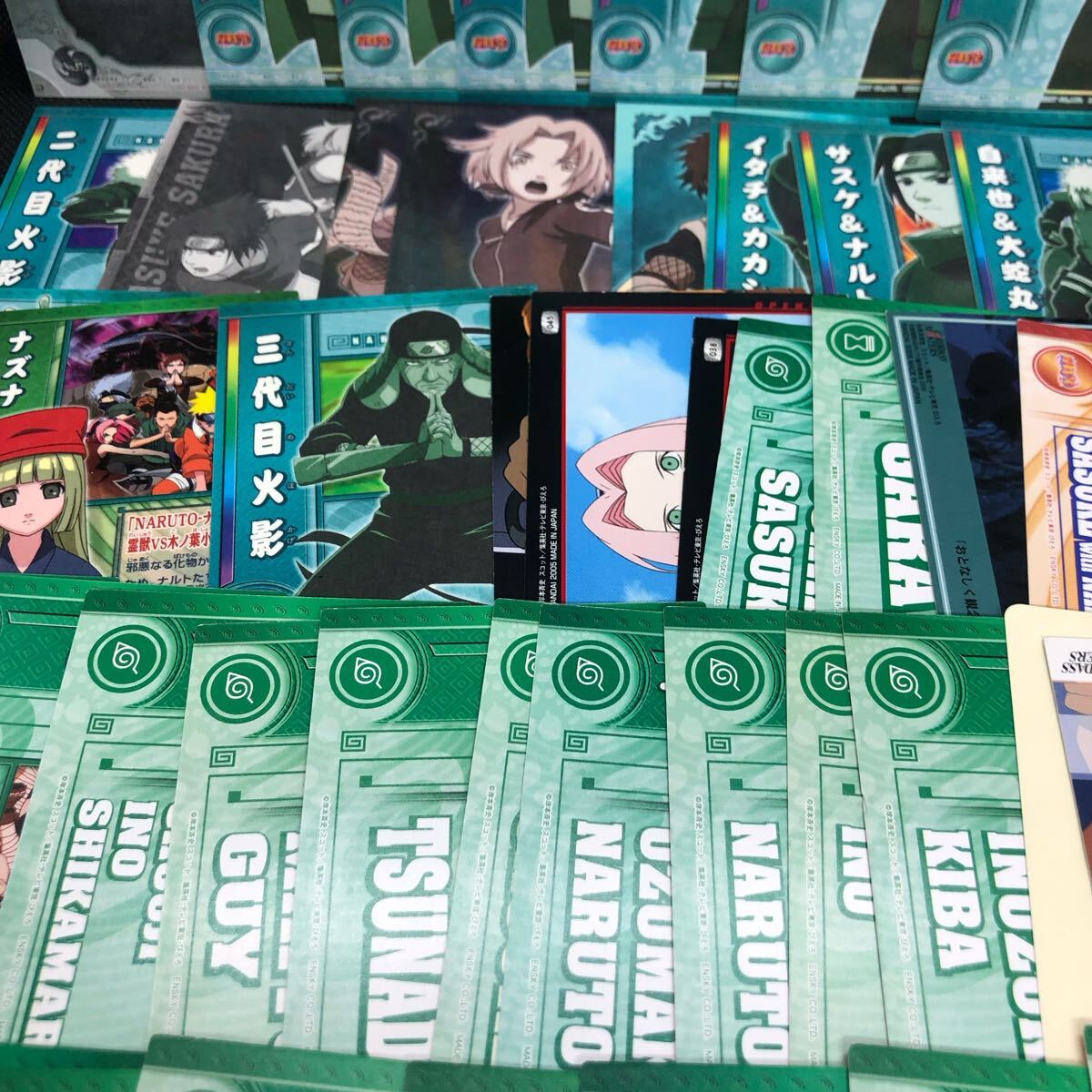 ナルト NARUTO エッチングカード カードダス その他カード 45枚セット