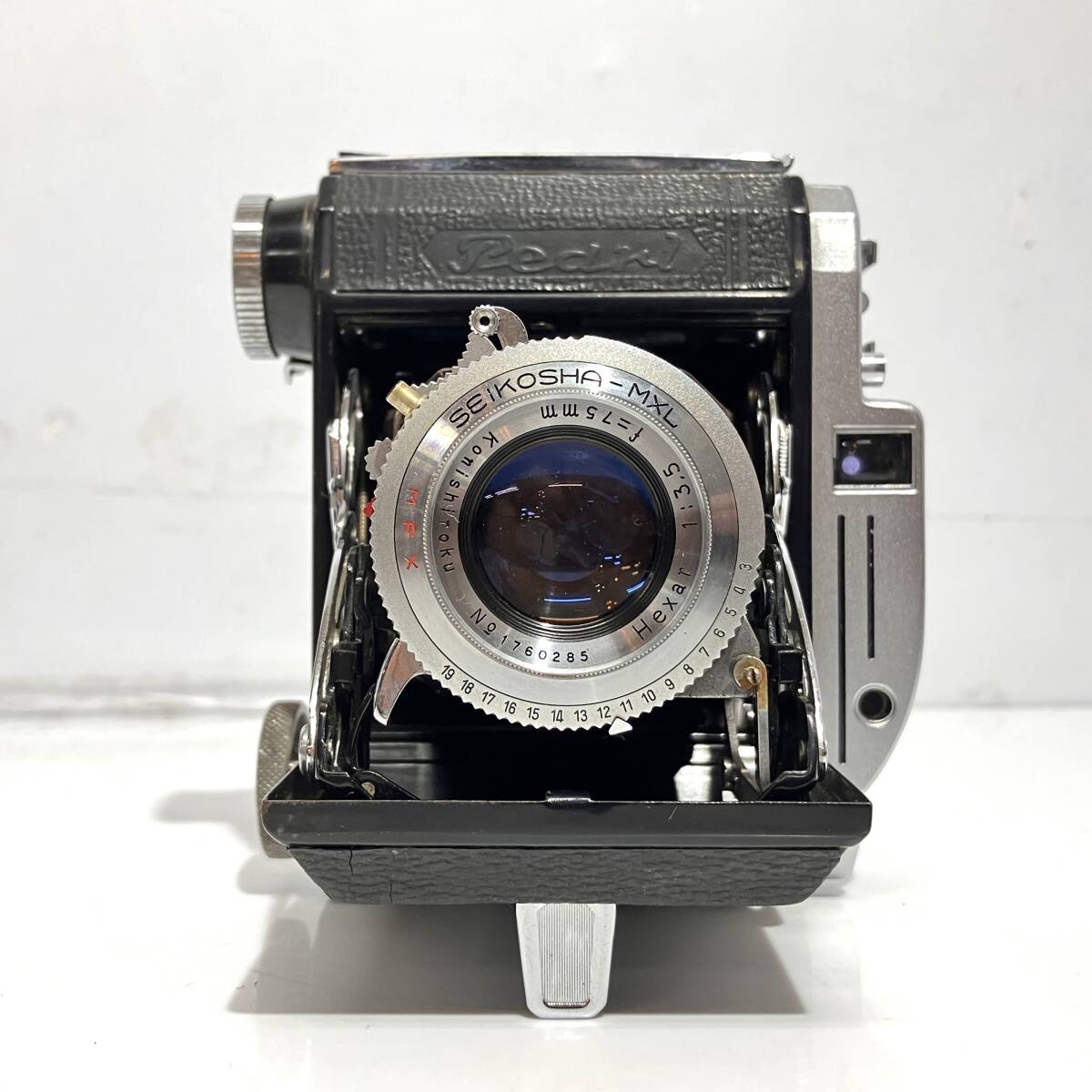 志木)Konica/コニカ 小西六 Pearl Ⅲ 蛇腹カメラ フィルムカメラ