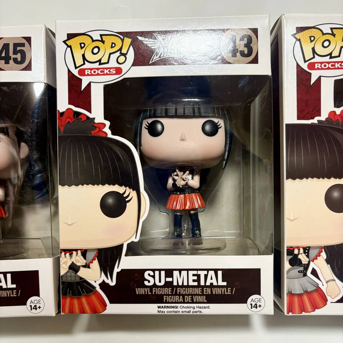 Yahoo!オークション - 【未開封】 FUNKO POP ROCKS BABYMETAL 3種 セッ