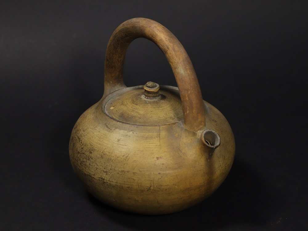 唐物 白泥 ボーフラ 砲口 湯沸 急須 水注 土瓶 煎茶道具