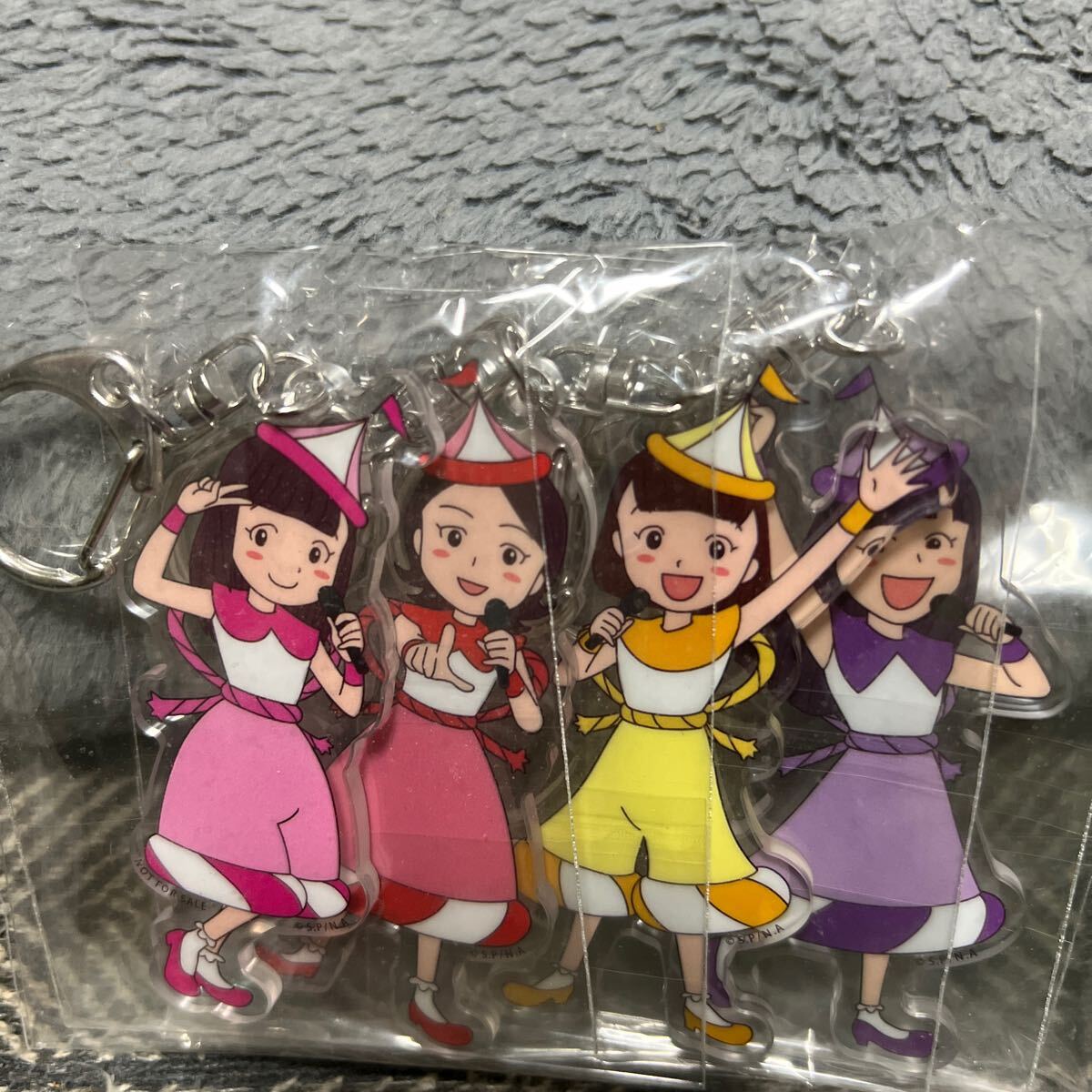 ももいろクローバーZ ちびまる子ちゃん アクリルキーチェーン