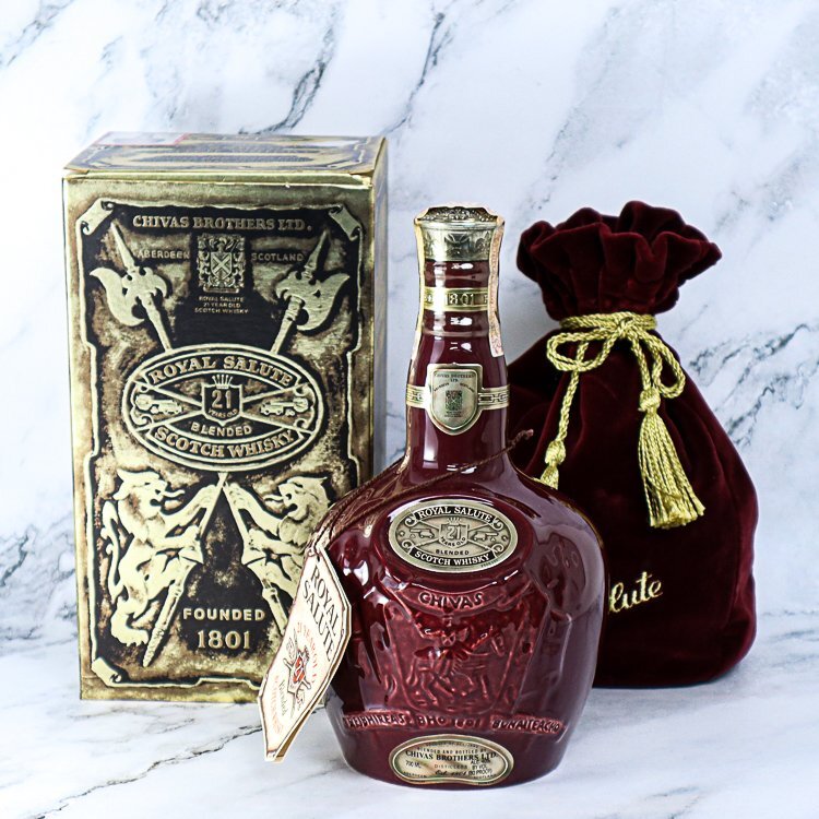 未開栓 古酒シーバスブラザーズ ROYALSALUTE ロイヤルサルート 21年