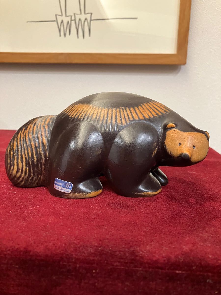 グスタフスベリ リサ・ラーソン クズリ オブジェ ヴィンテージ