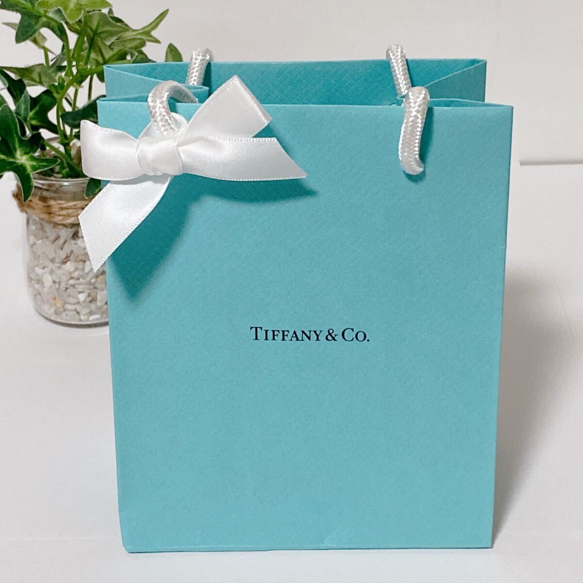 ティファニー「TIFFANY&Co 」ミニショッパー・アクセサリー箱・保存