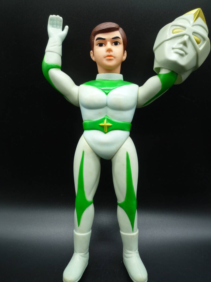 ミラーマン ソフビ 当時物 特大30cm】 当時物 ミラーマン ブルマァク