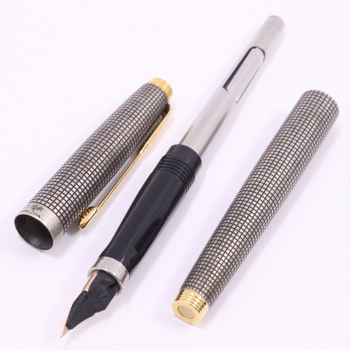 PARKER パーカー 75 万年筆 14Kペン先 スターリングシルバーいおき質店