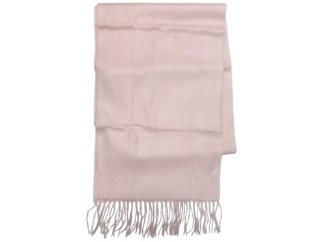 新品未使用 正規品 フルラ FURLA マフラー カシミヤ100％ ピンク