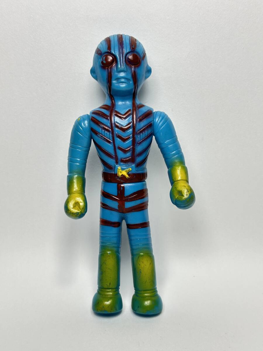 2024 【無版権物】 ロボット刑事 ソフビ 当時物 昭和 特撮 無版権物