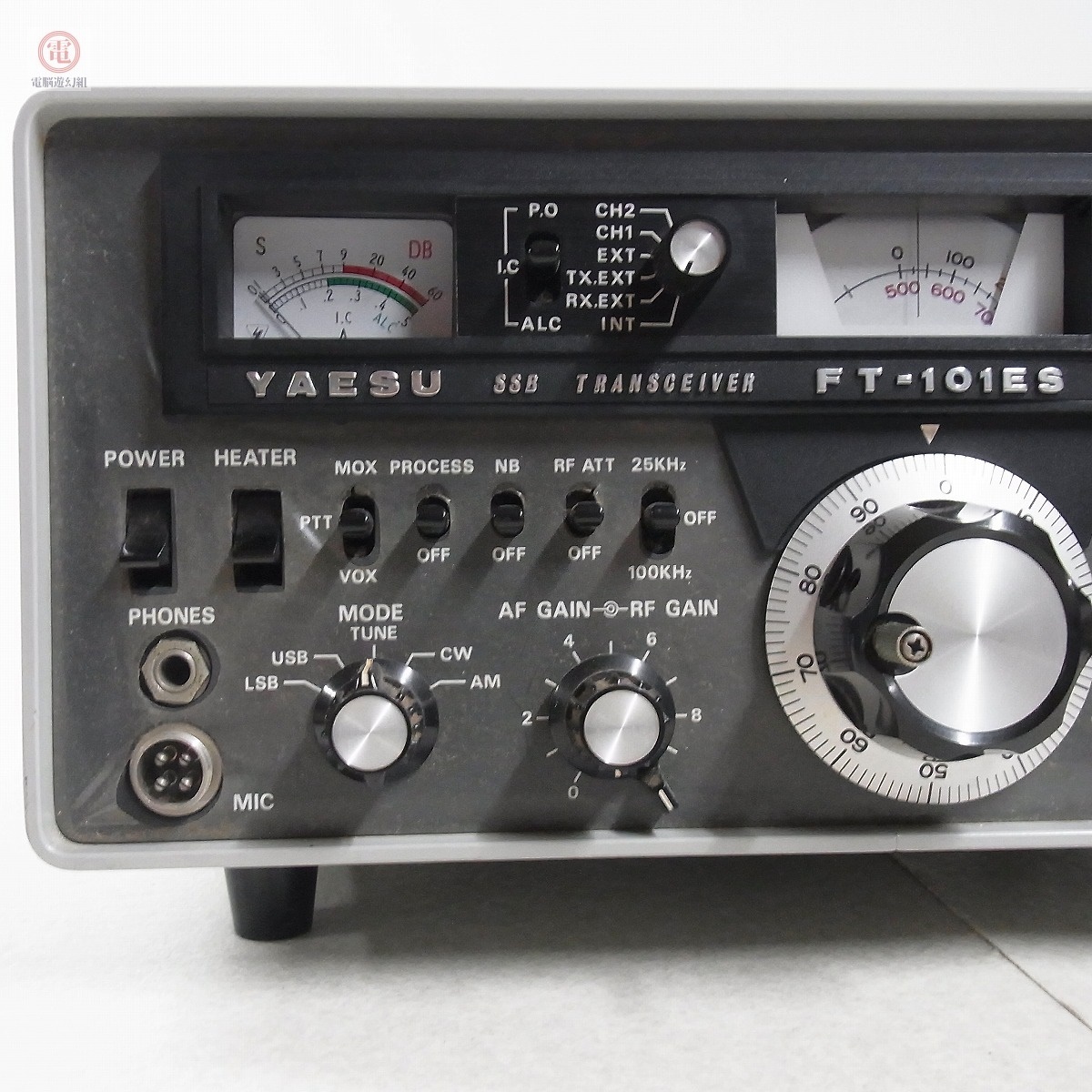 YAESU FT-101ES SSBトランシーバー【ジャンク】おまけ有 YAESU FT