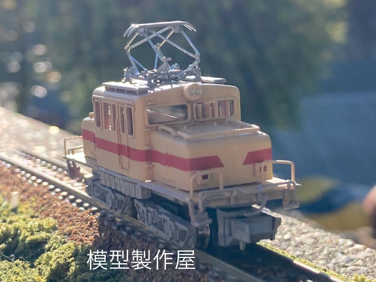 デキ201タイプ 豊橋鉄道 電気機関車 足回りBトレ動力使用 Nゲージ 鉄道