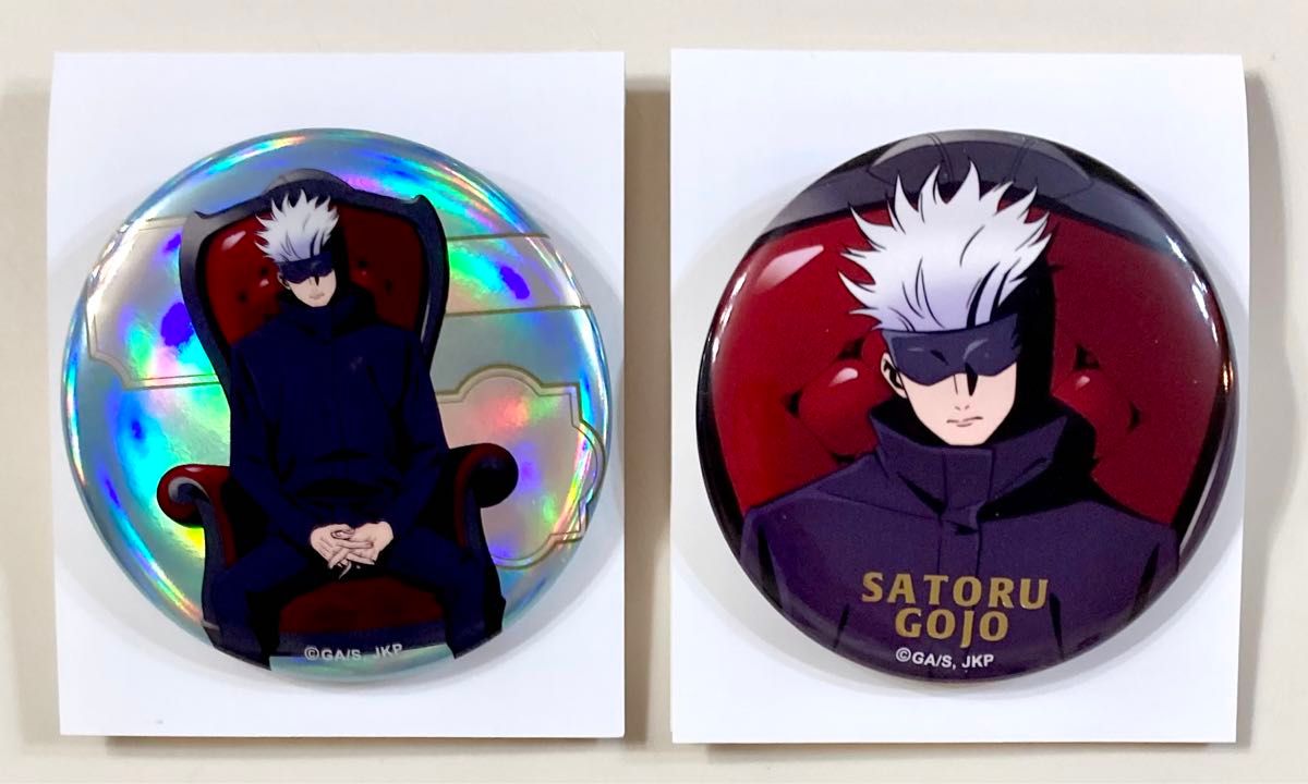 呪術廻戦 Chair Red 缶バッジ 五条悟 呪術廻戦 PLAZA ロフト Chair Red