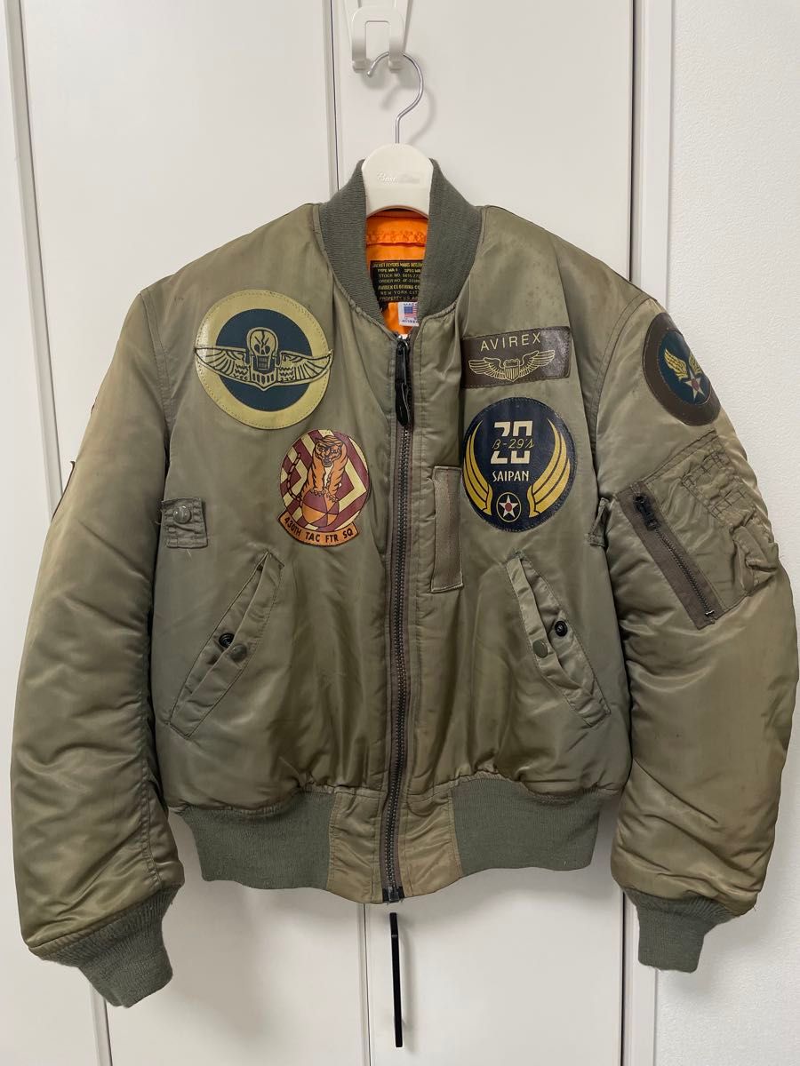 AVIREX トップガンモデル MA-1フライトジャケット 長渕剛着用 M
