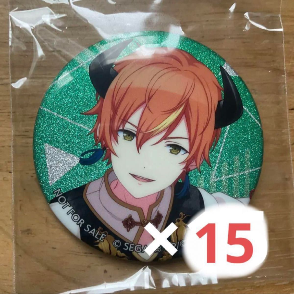 プロセカ 東雲彰人 ホロ缶 7A 15点 プロセカ グリッター缶バッジ 東雲