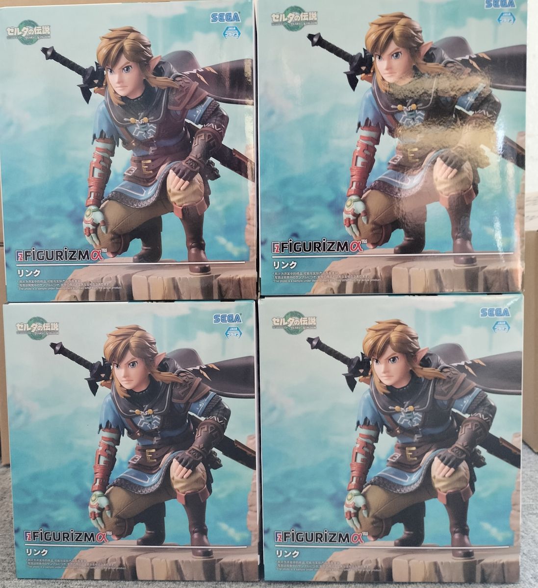 ゼルダの伝説 FIGURIZMα リンク フィギュア 8体セット ゼルダの伝説