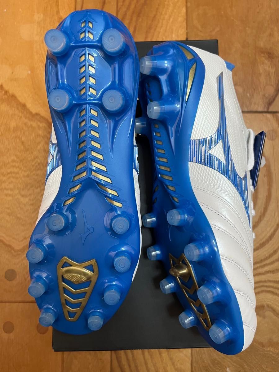 新品未使用 限定色 モレリアネオ4 卸売 ジャパン 白✕青 26.5 新品未