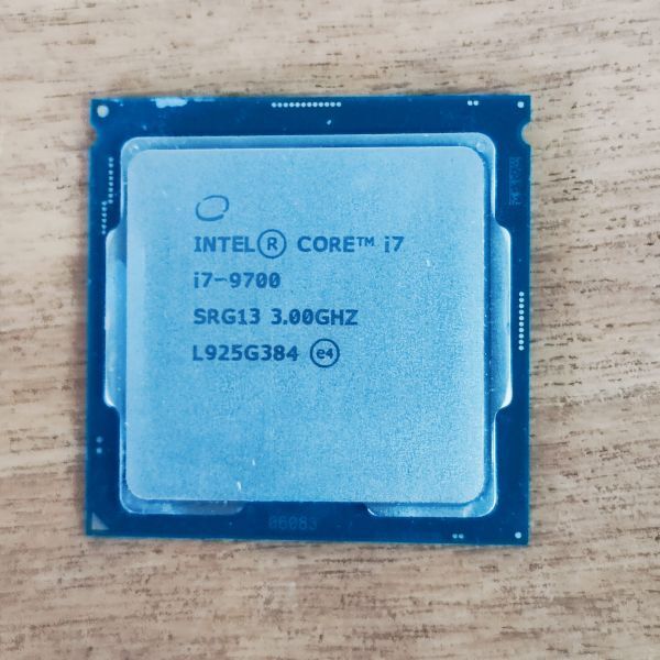 動作確認済】CPU Intel Core i7-9700 【公式通販】
