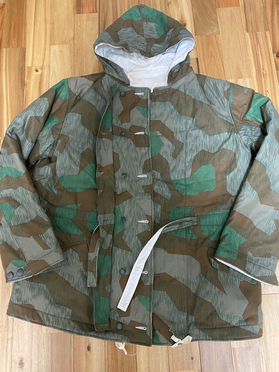 WW2ドイツ軍スプリンター迷彩スモック（レプリカ)サイズM ドイツ軍