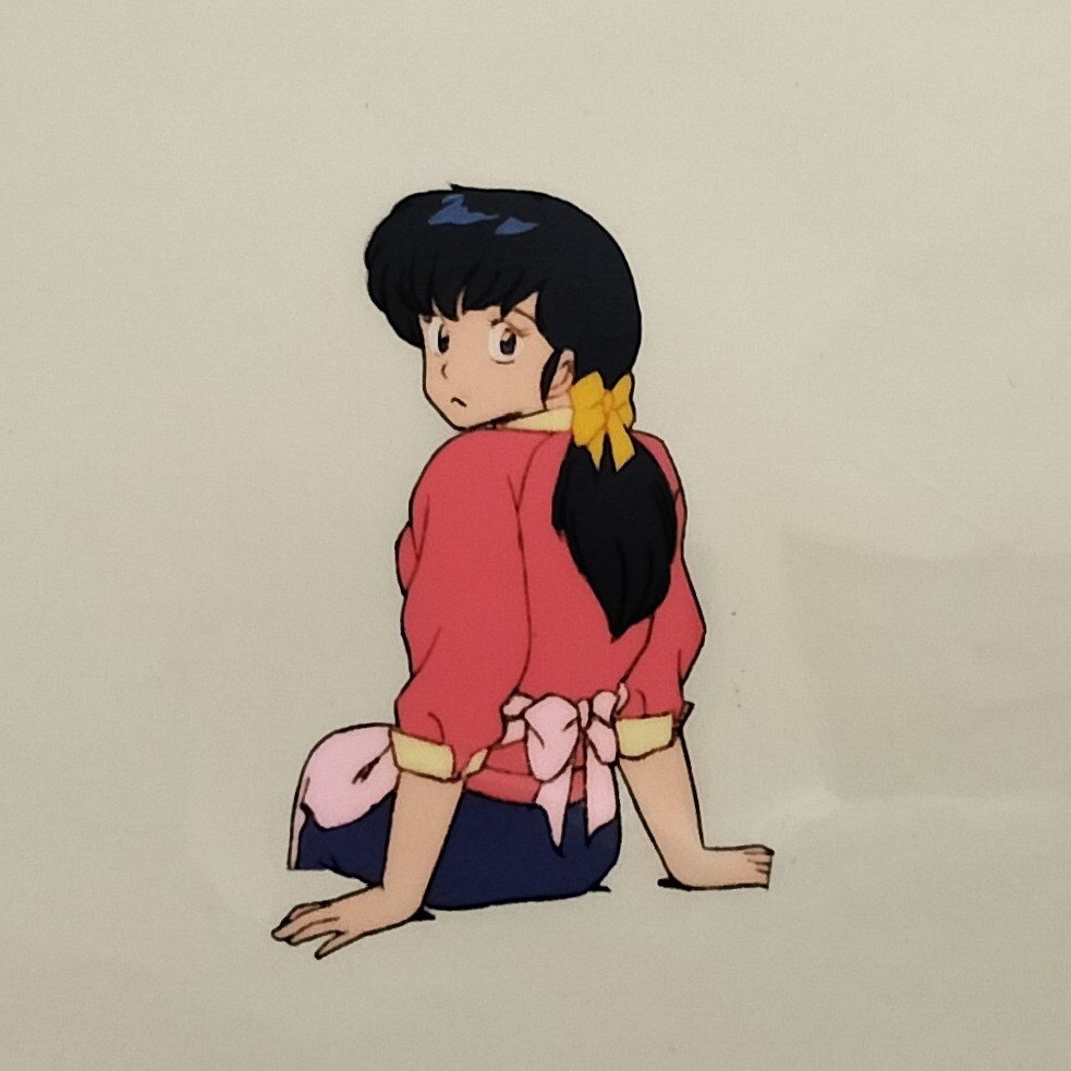 めぞん一刻 音無響子 セル画 ジト目 動画付き めぞん一刻 音無響子