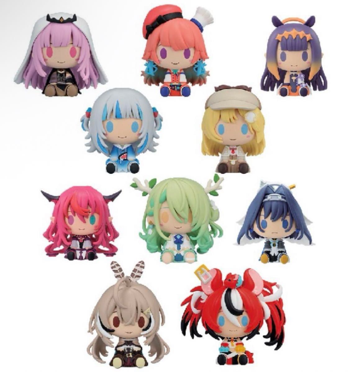 一番くじ ホロライブ vol 5 ちょこのっこフィギュア 全10種｜Yahoo