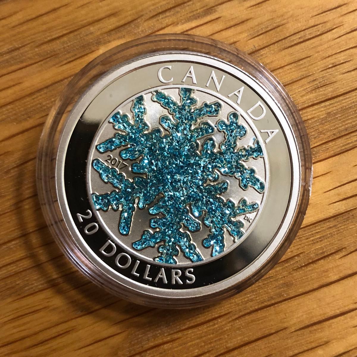 カナダ銀貨】2017年製 $20 銀貨 雪の結晶 スノーフレーク｜Yahoo