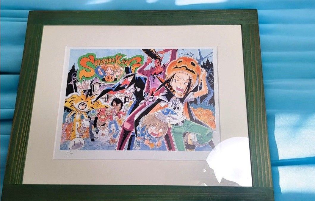 シャーマンキング直筆サイン入複製原画 シャーマンキング 複製原画