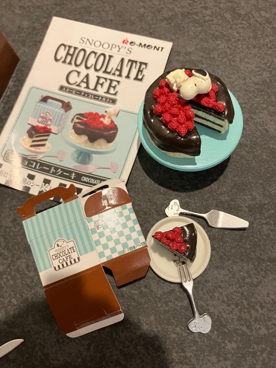 リーメント スヌーピー チョコレートカフェ 5種 ミニチュア フィギュア