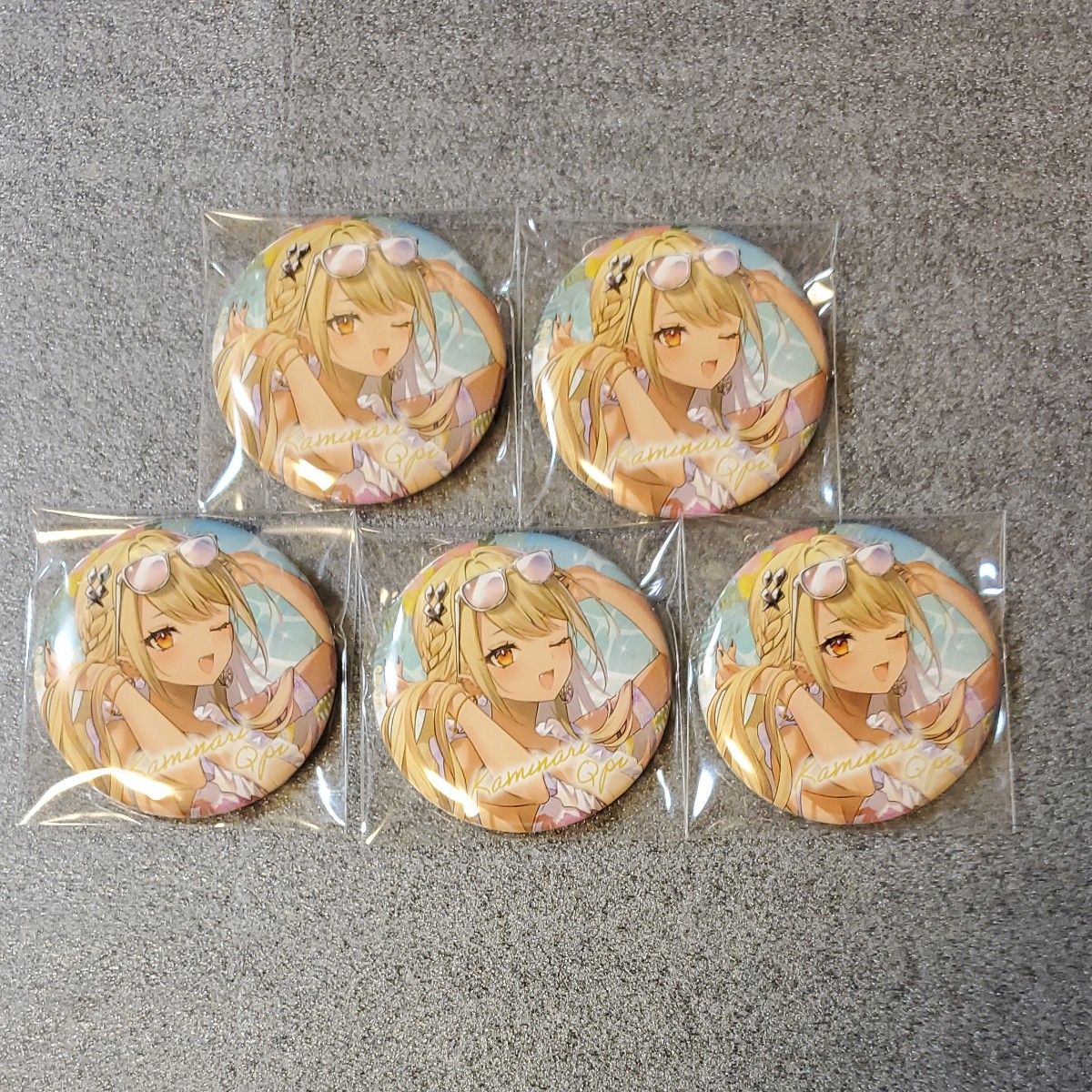 ぶいすぽっ！小雀とと サマービーチ缶バッジぶいすぽっ！サマー