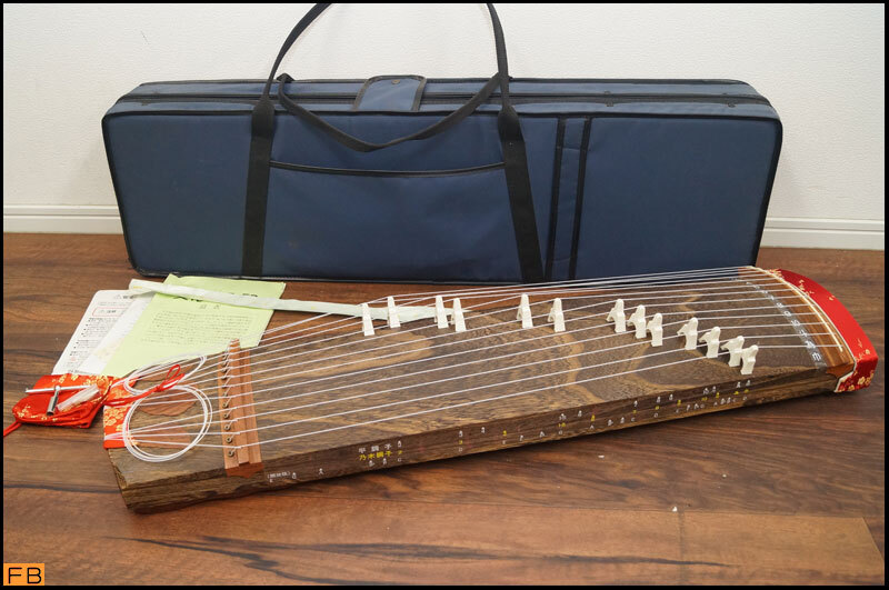 全音 ゼンオン 琴 13弦 文化琴 羽衣 ソフトケース付き ゼンオン 文化箏