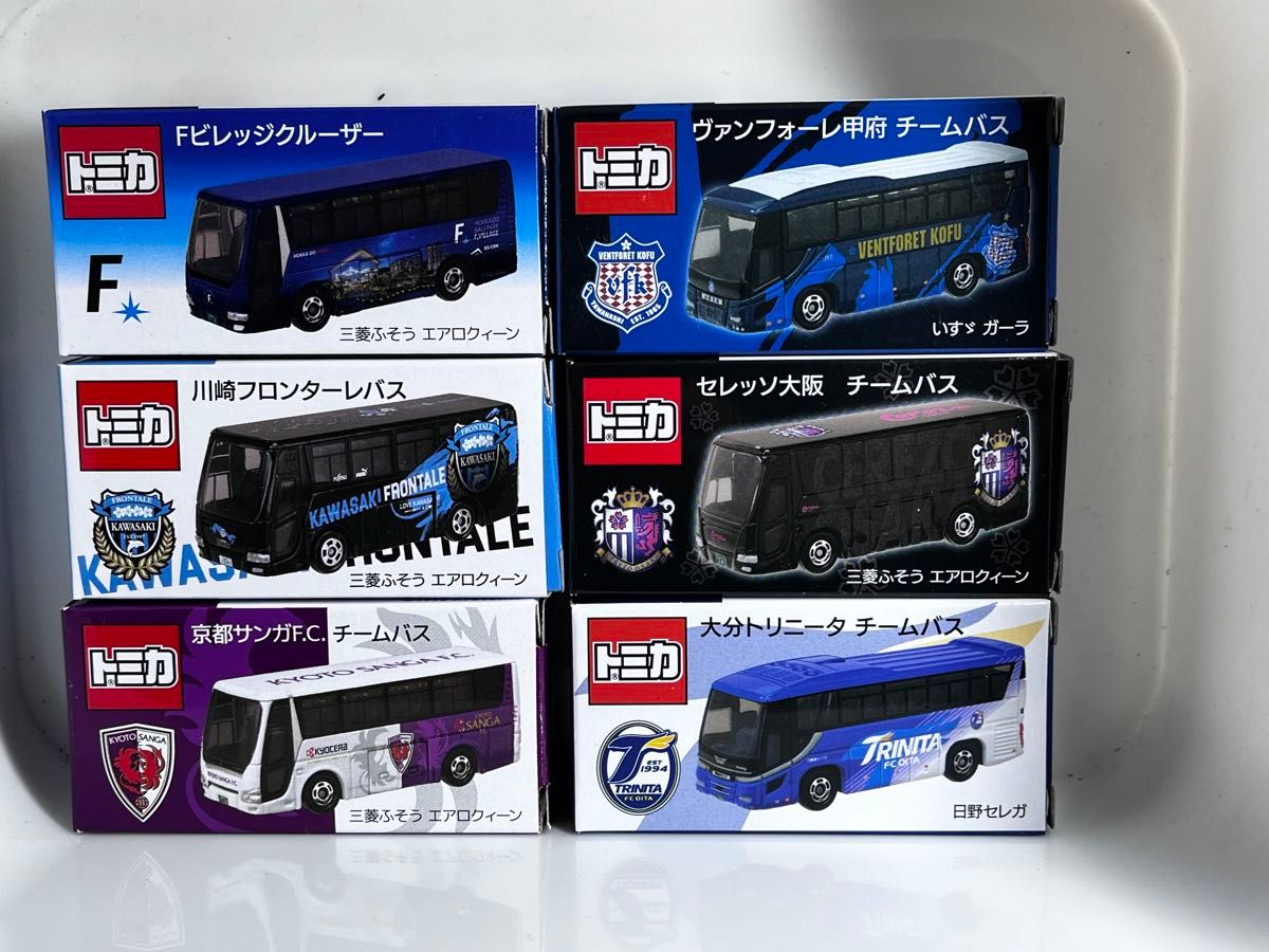 トミカ スポーツチーム 6種 バス 【公式通販】