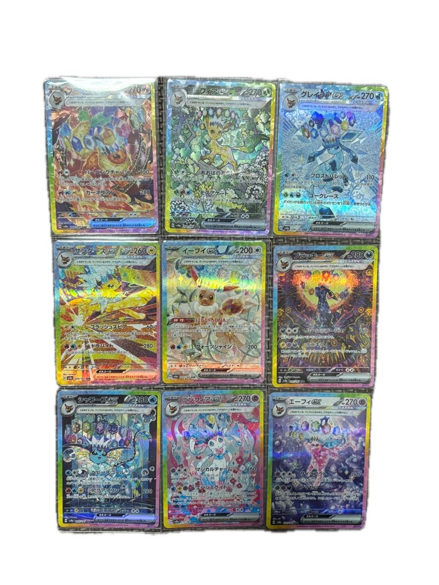 ポケモンカードセット ゴットパック ブイズ 9種類 テラスタルフェスex