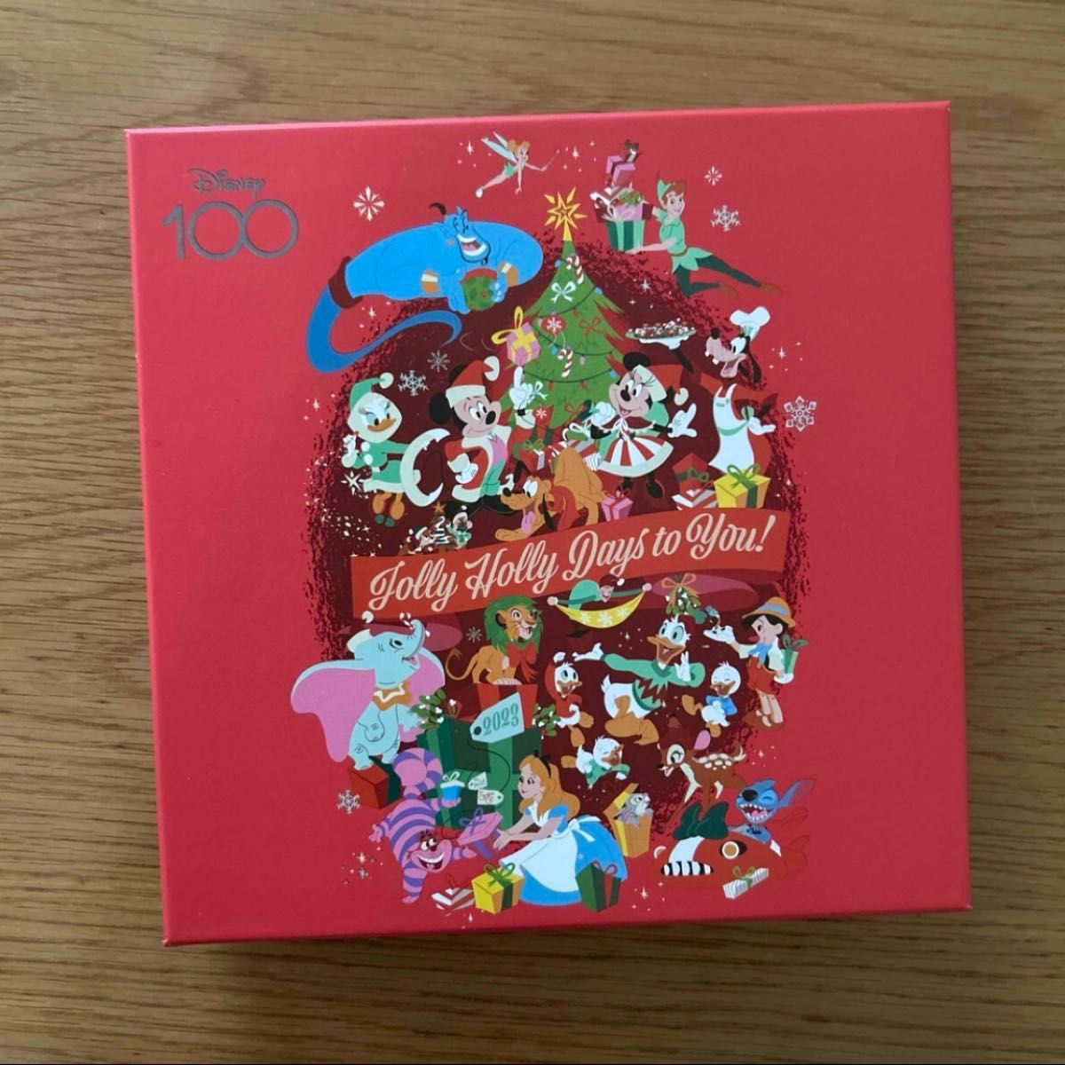 ディズニー100 クリスマスプレートセット 2023 絵皿 ミッキー ミニー