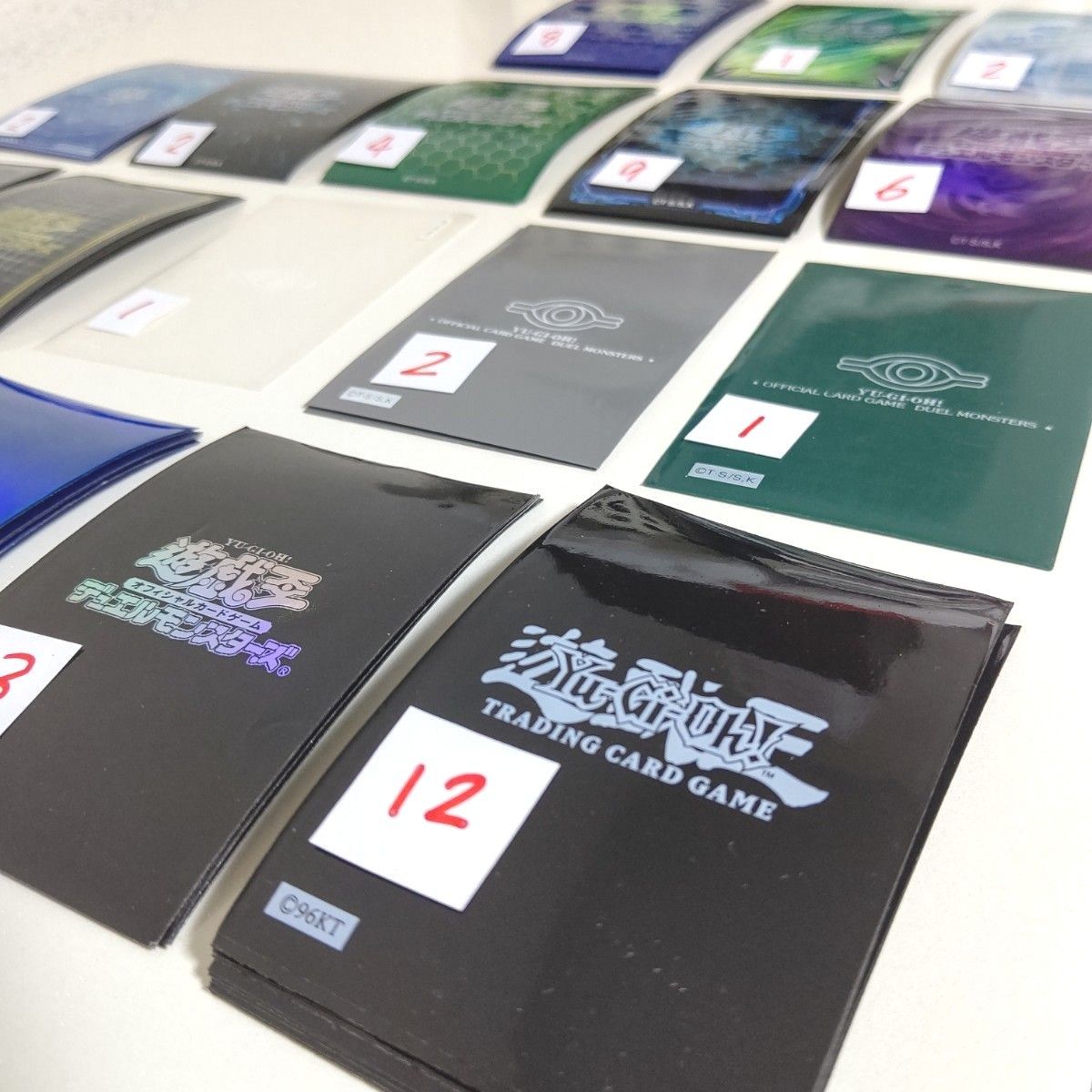遊戯王 スリーブ アッパーデック 初期ロゴ 未開封 プロテクター 遊戯王