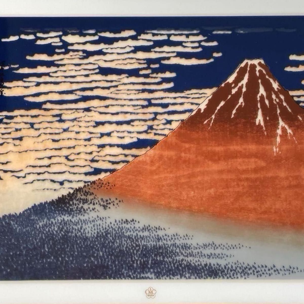 150部・限定製作・凱風快晴・冨嶽三十六景・陶板画・輪島塗り・箱