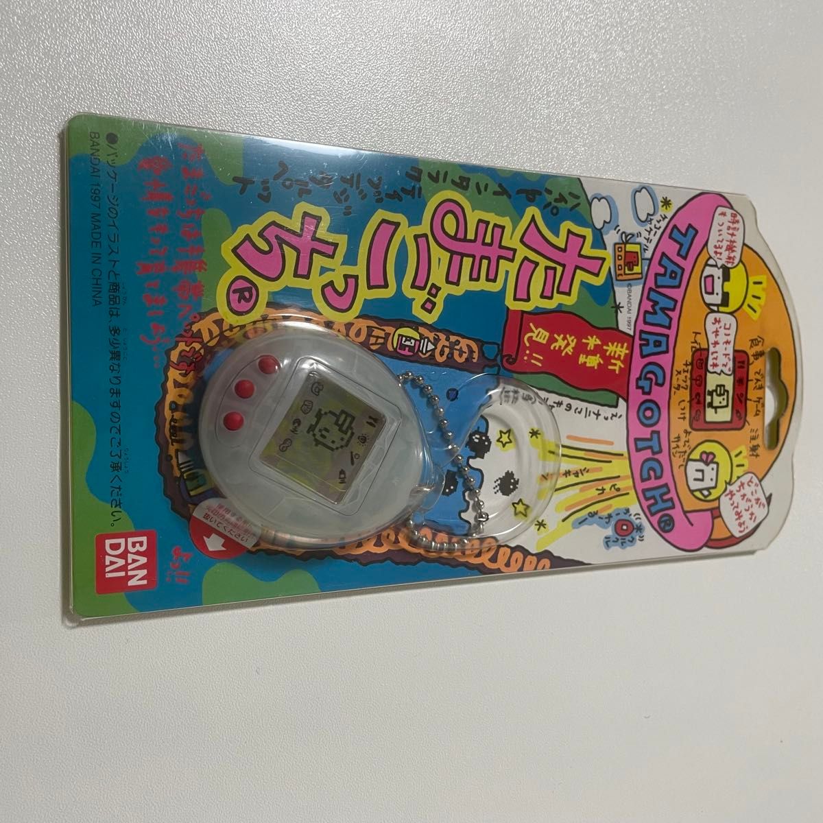 新種発見たまごっち 初代 新品未開封 クリアホワイト ゲーム 電子玩具